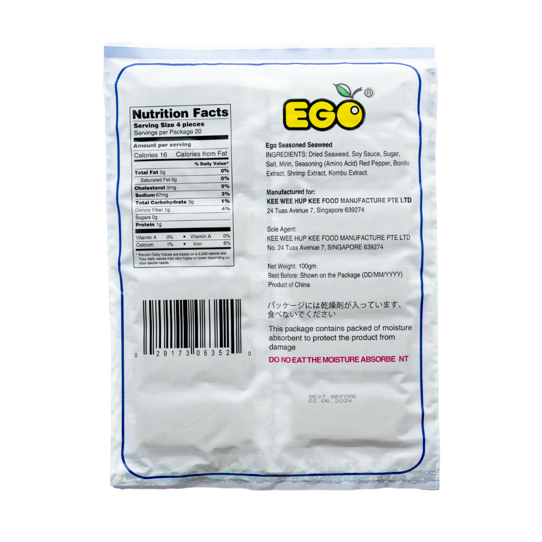 Ego Seaweed 100's 100g