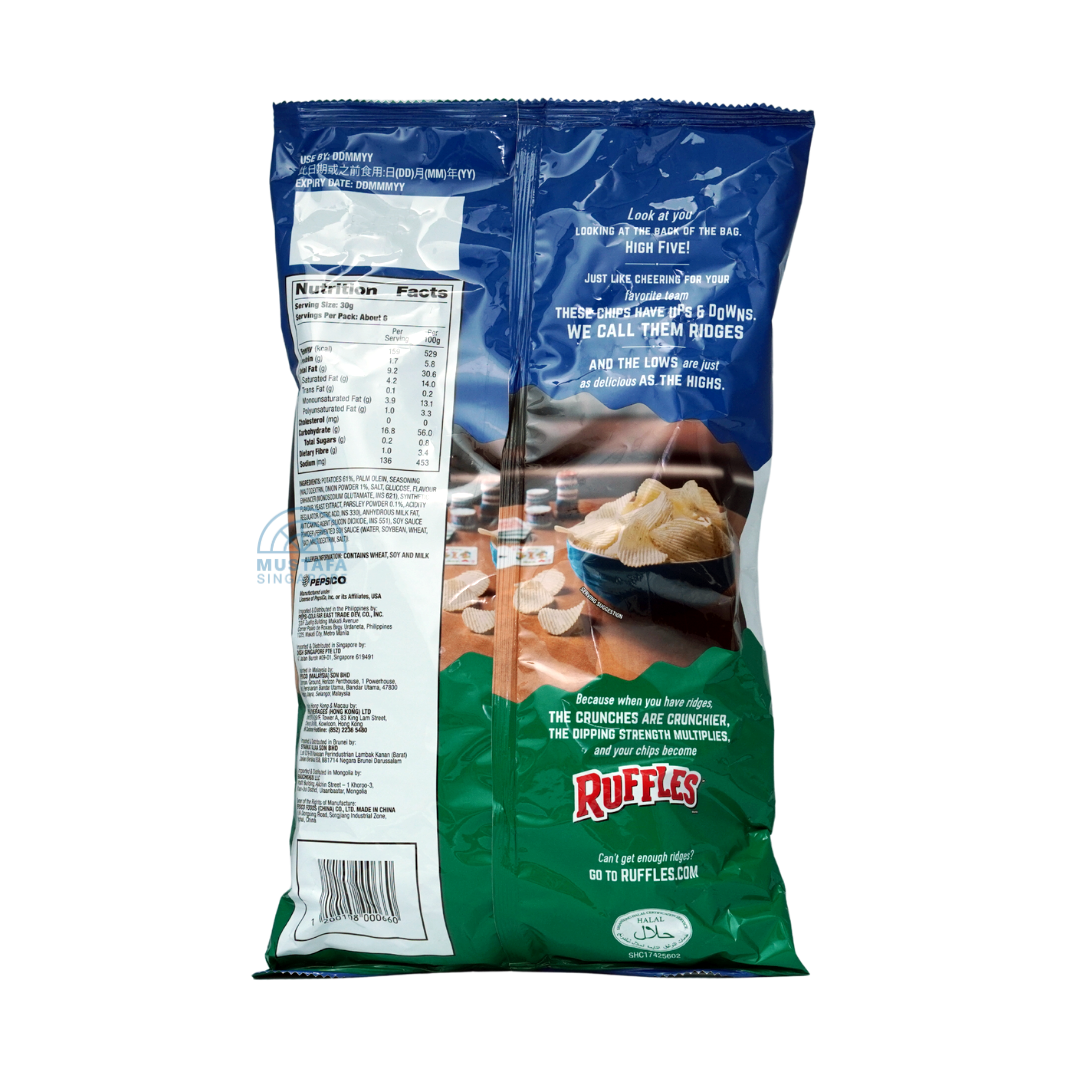 Frito-Lay Ruffles Sour Cream & Onion 170g