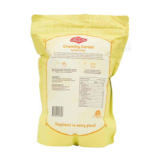 Shi Le Po Crunchy Cereal Potato Chips 80g