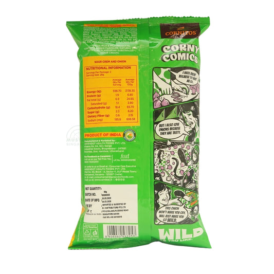 Cornitos Crusty Puffs Sour Cream and Onion 80g
