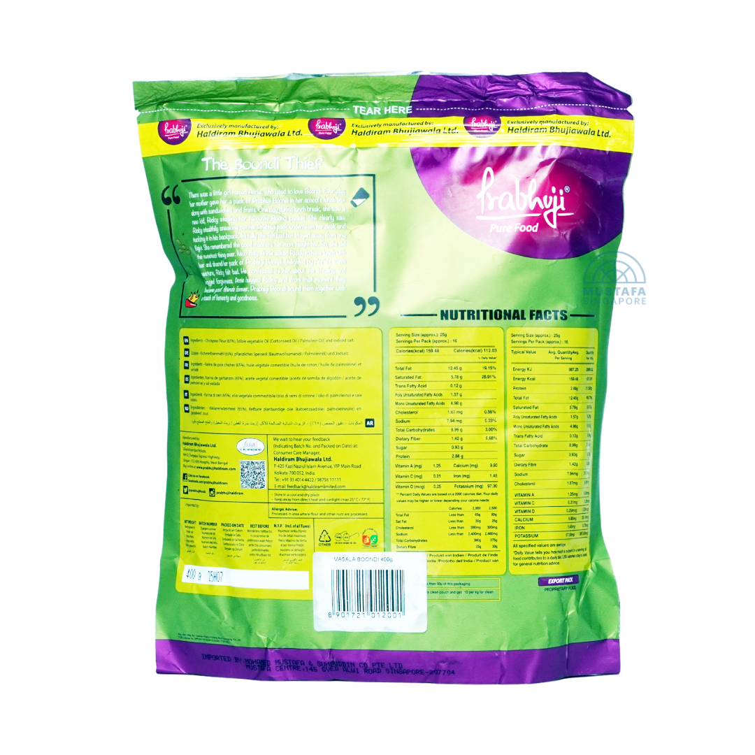 Prabhuji Boondi Masala 400g