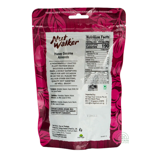 Nut Walker Honey Almonds & Honey Sesame 160g