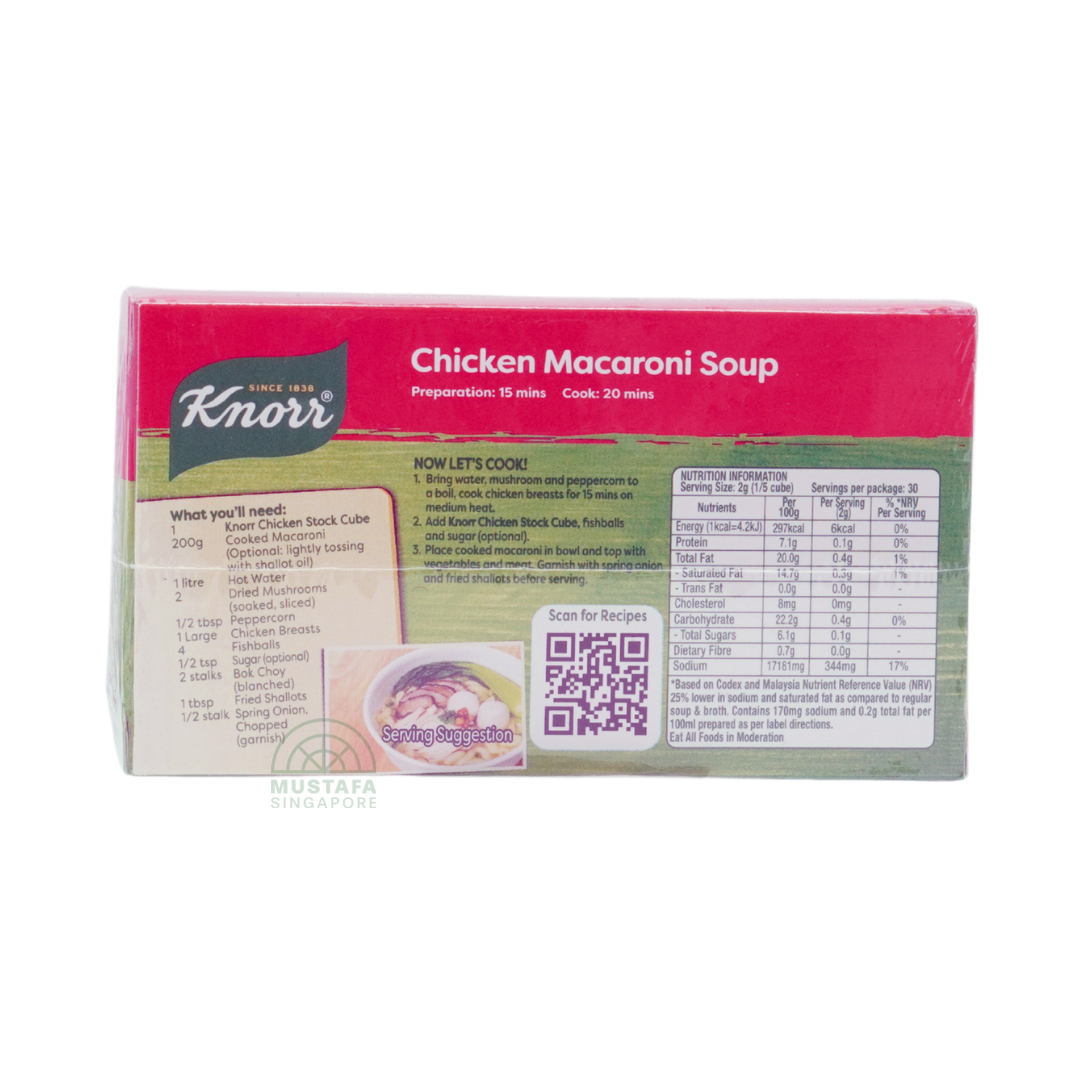 Knorr Chicken Stock Cubes 60g