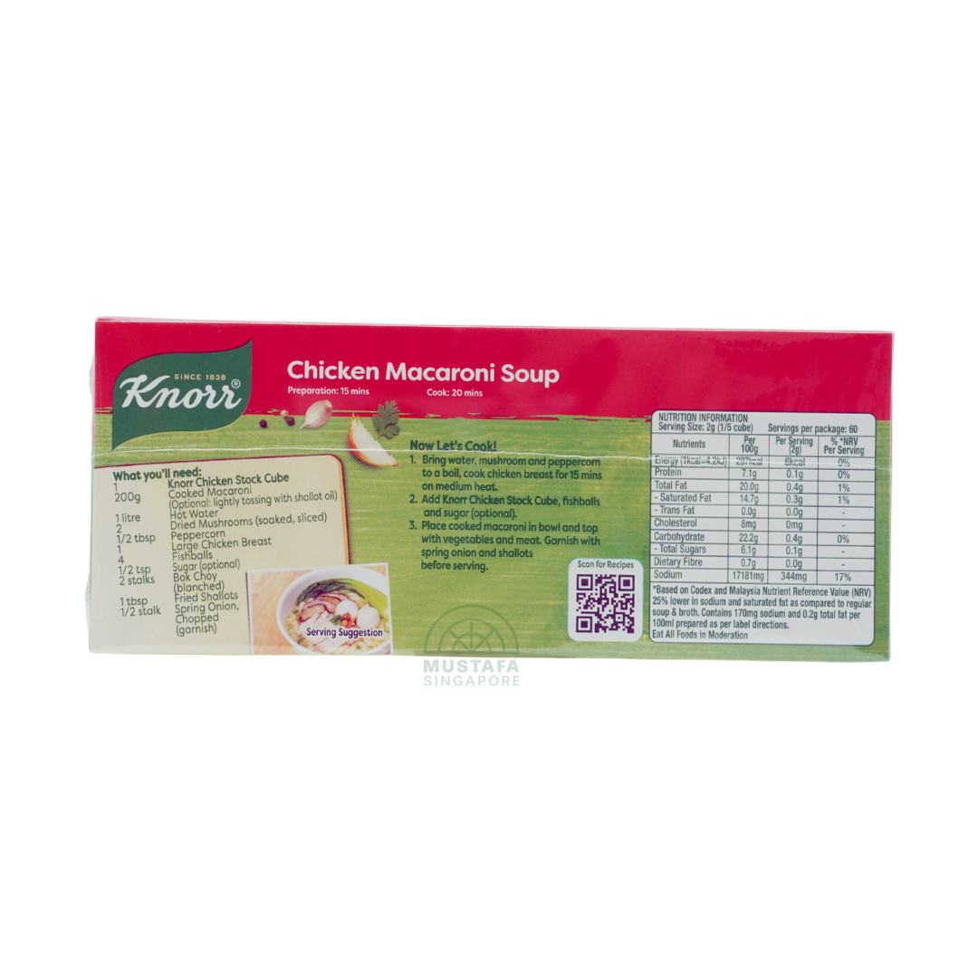 Knorr Chicken Stock Cubes 120g