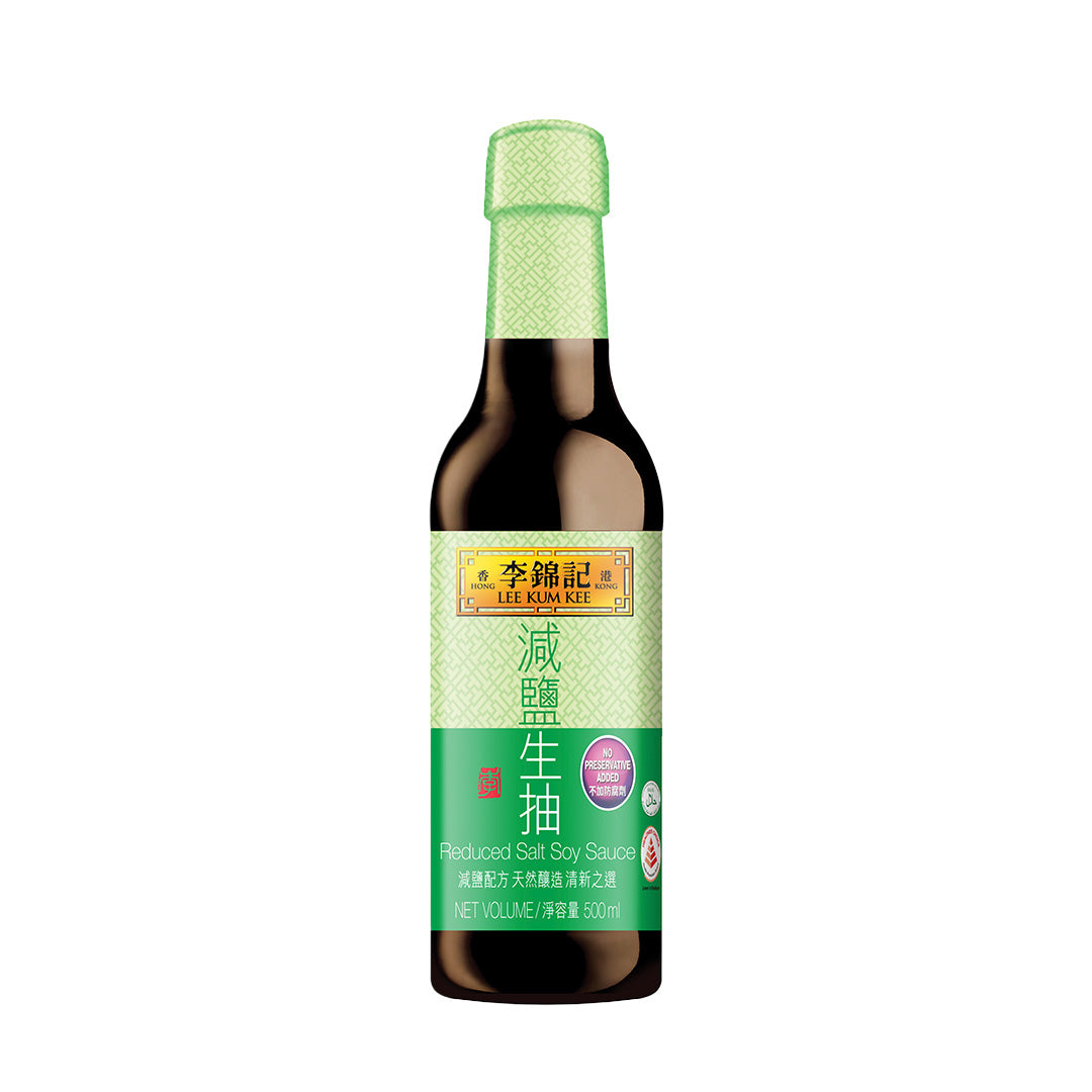 Lee Kum Kee Reduced Salt Soy Sauce 500ml