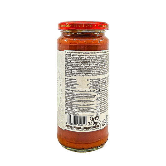 La Molisana Sugo Al Basilico (Basil Pasta Sauce) 340g