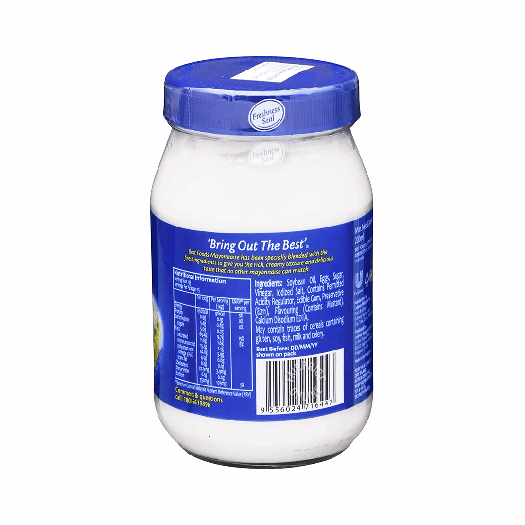 Best Foods Mayonnaise Regular 220ml