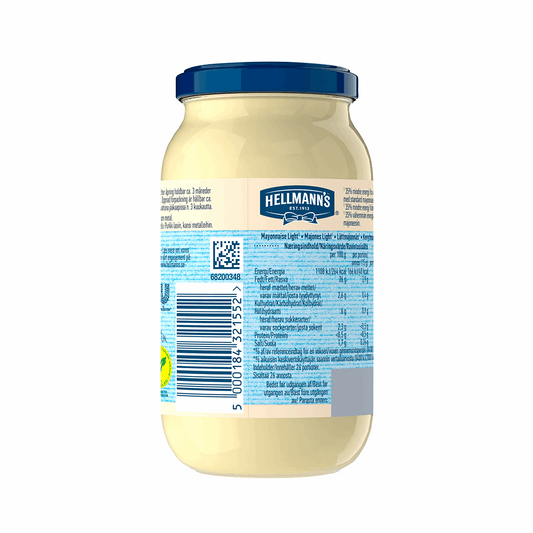 Hellmann's Light Mayonnaise Jar 400g Hellmann's Light Mayonnaise Jar 400g