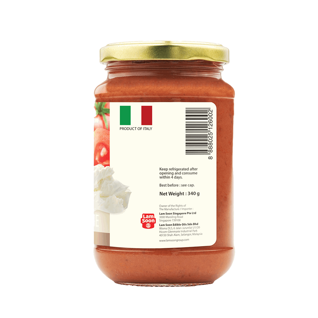 Naturel Organic Mascarpone Pasta Sauce 340g