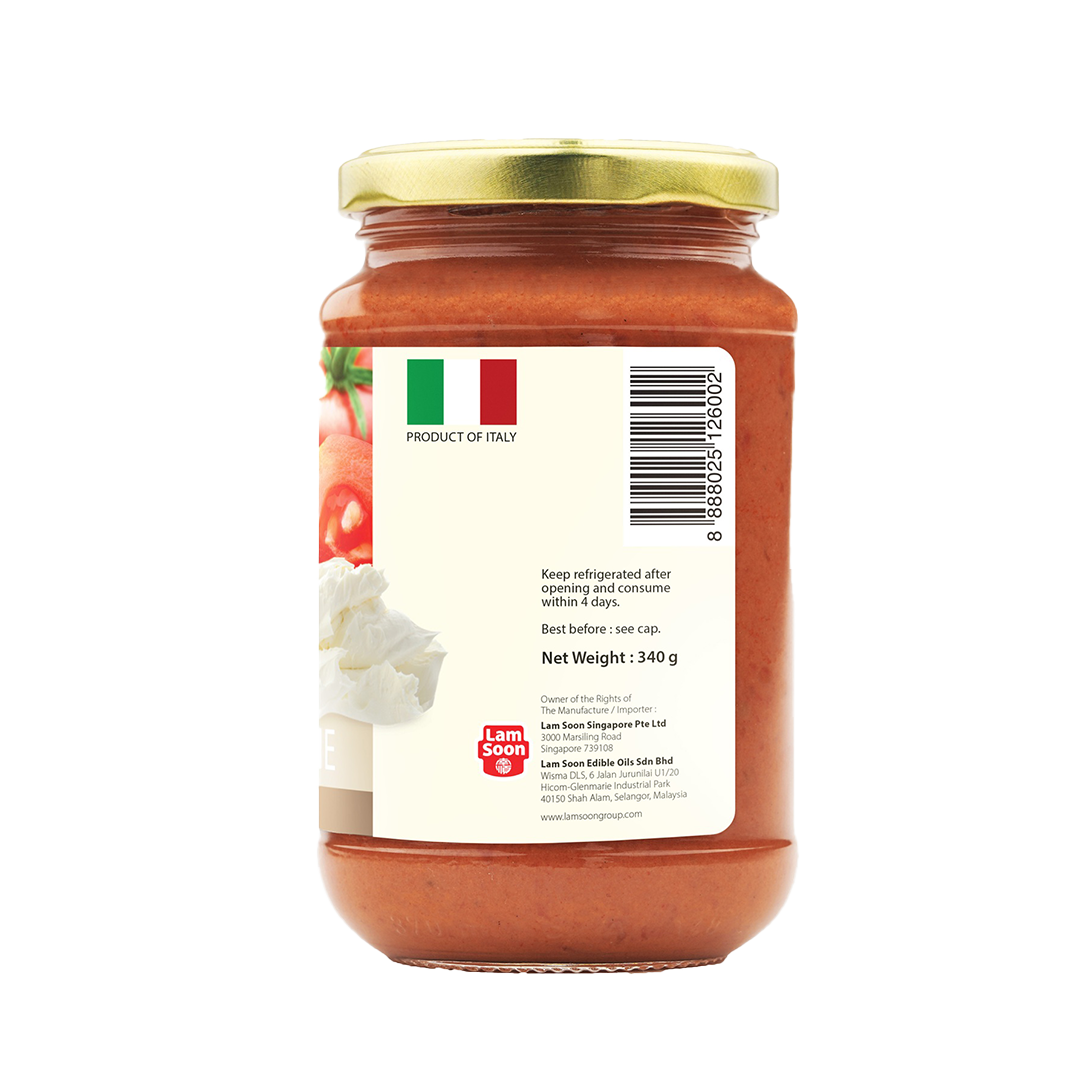 Naturel Organic Mascarpone Pasta Sauce 340g
