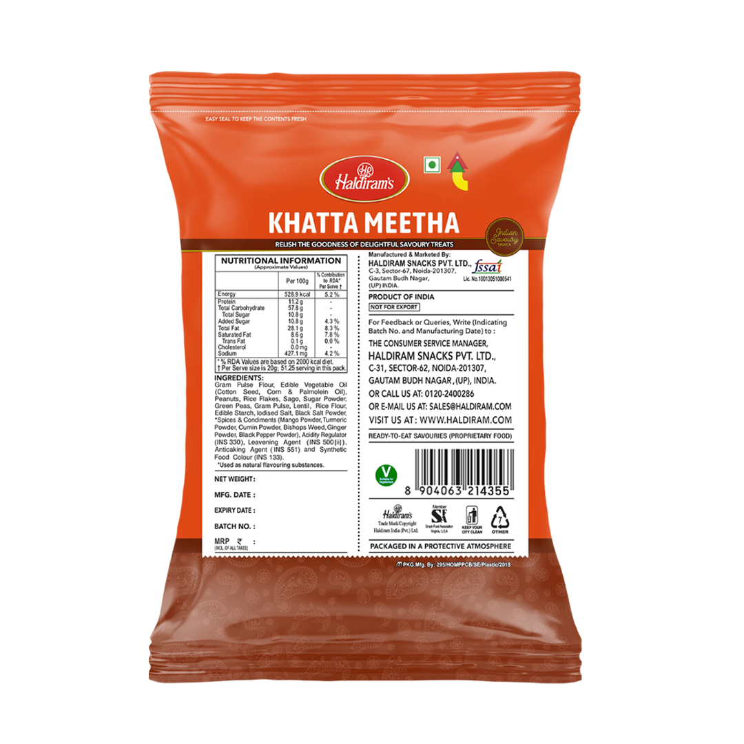 Haldiram's Khatta Meetha 400g