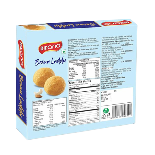 Bikano Besan Ladoo 400g Bikano Besan Ladoo 400g