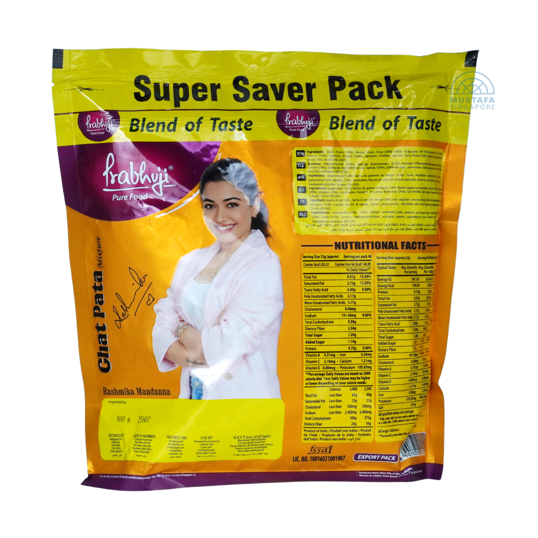 Prabhuji Chat Pata Mixture 900g