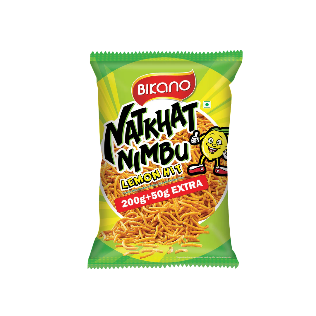 Bikano Natkhat Nimbu Lemon Hit 125g