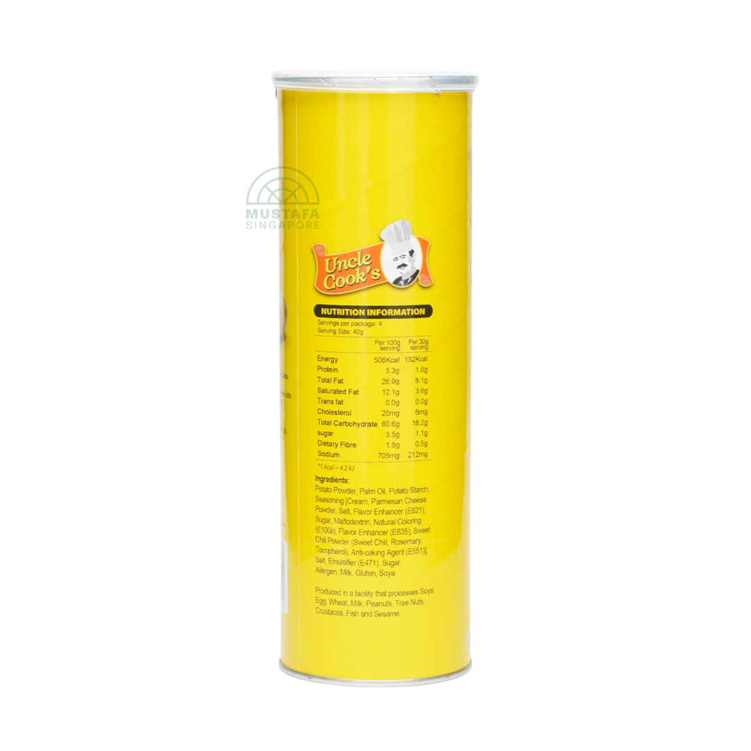 Uncle Cooks Potato Chips Cheese 160G