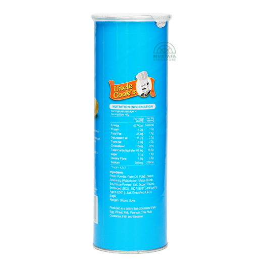 Uncle Cooks Potato Chips Original 160g