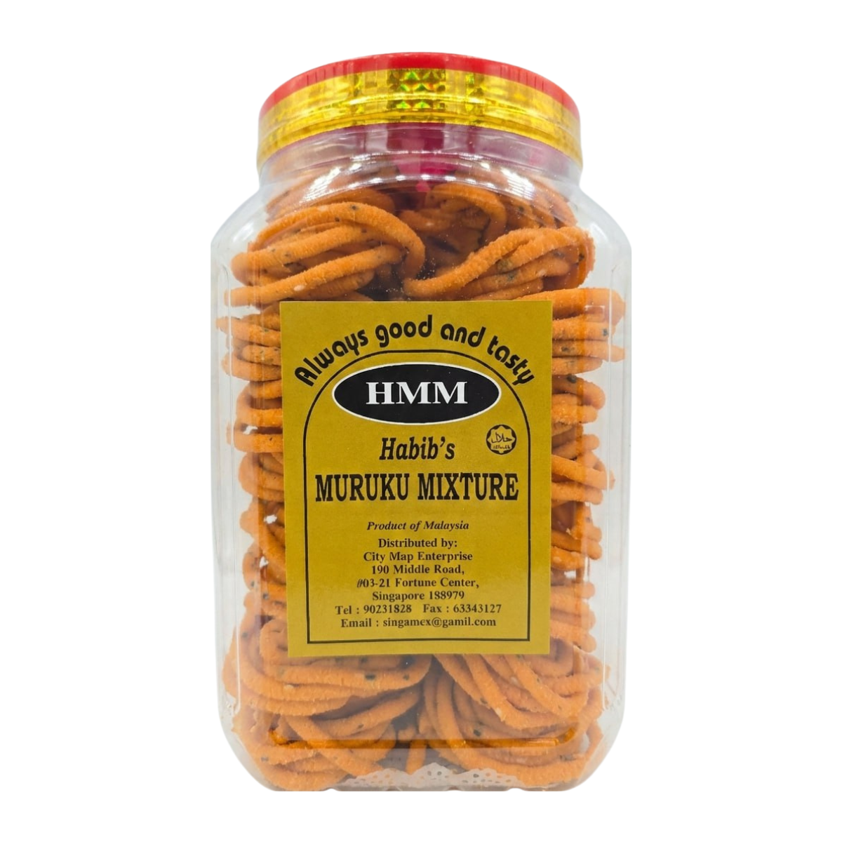 Habib's Muruku Mixture Spicy Kambi Muruku 750g
