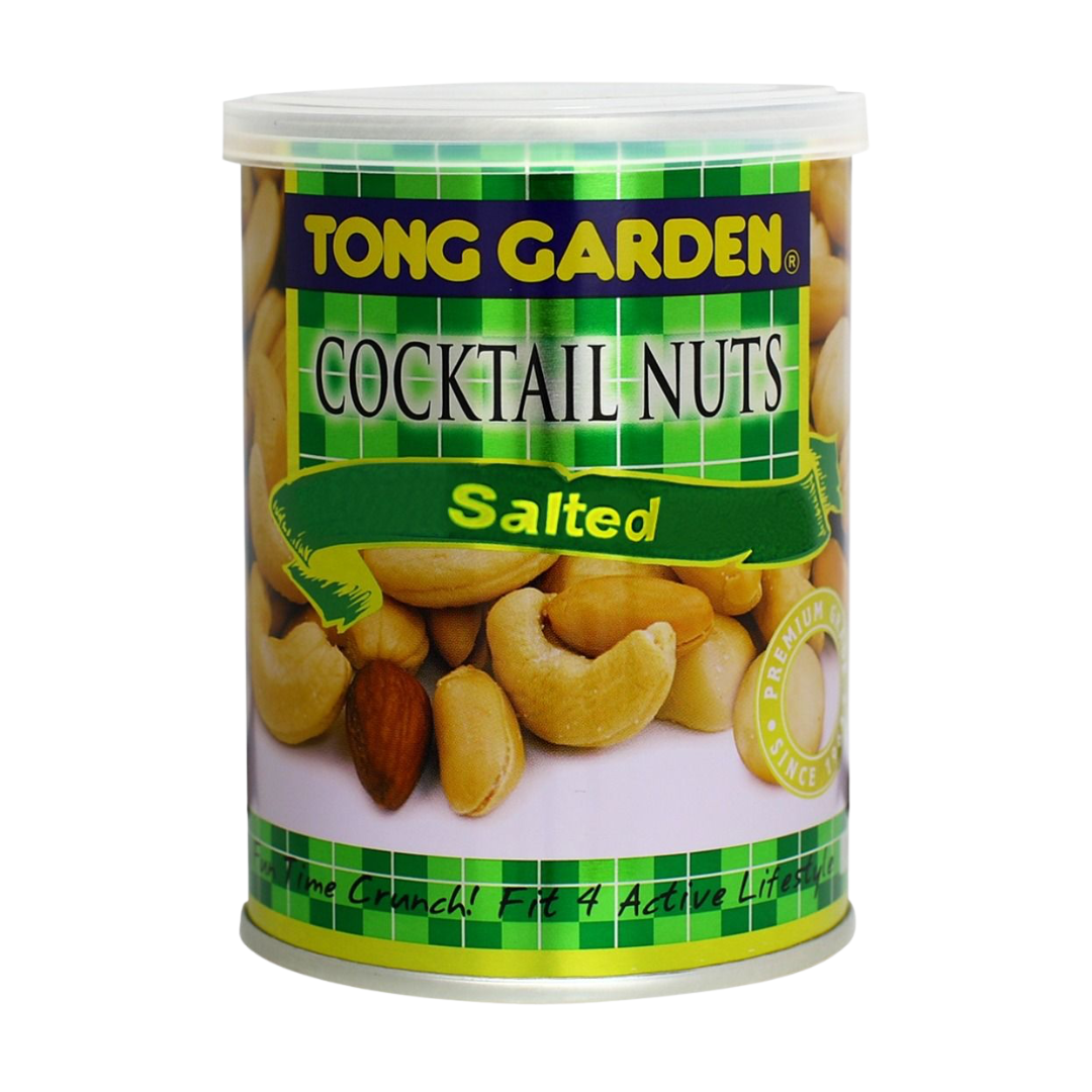 Tong Garden Cocktail Nuts Salted Can 150g