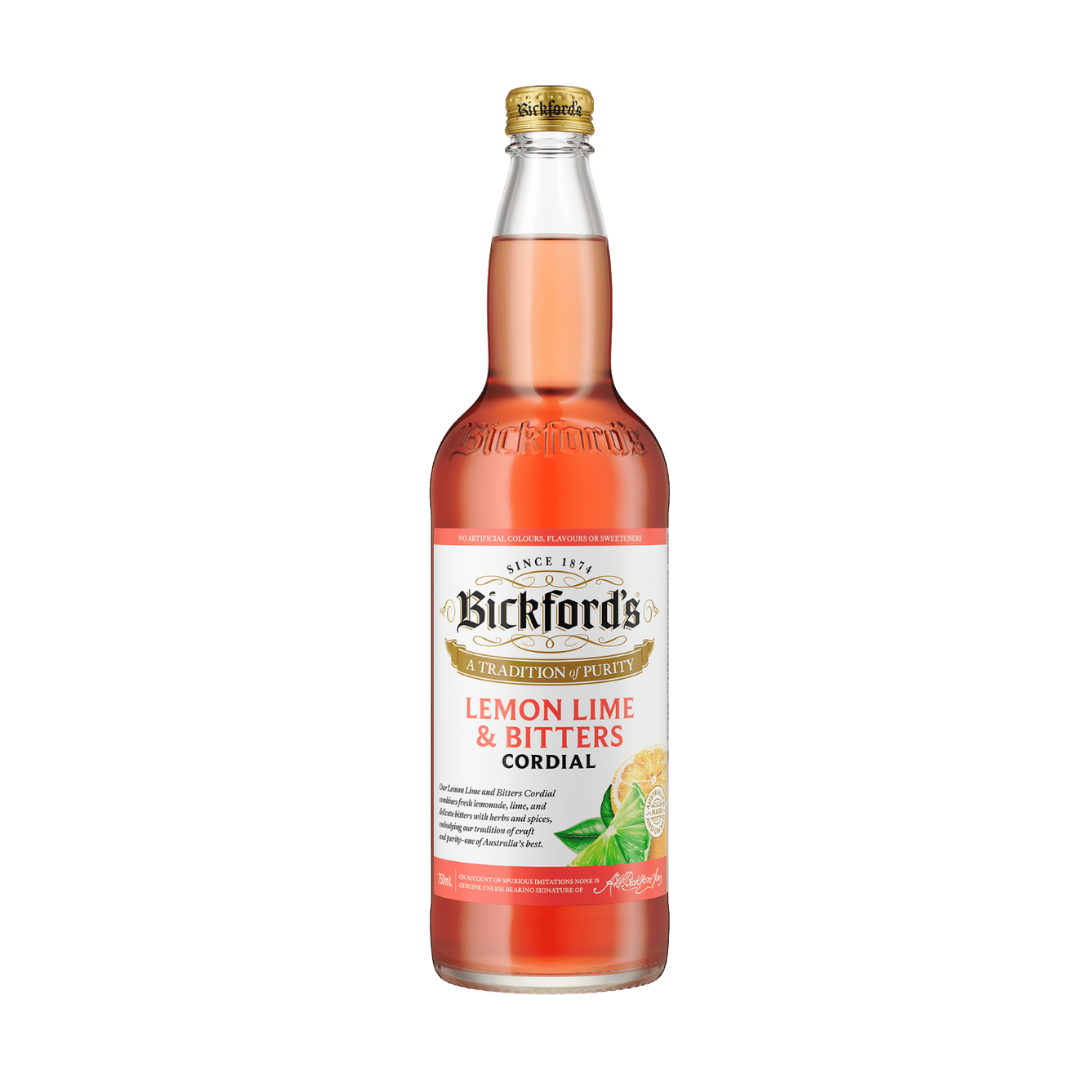 Bickfords Lemon, Lime & Bitters Cordial 750ml