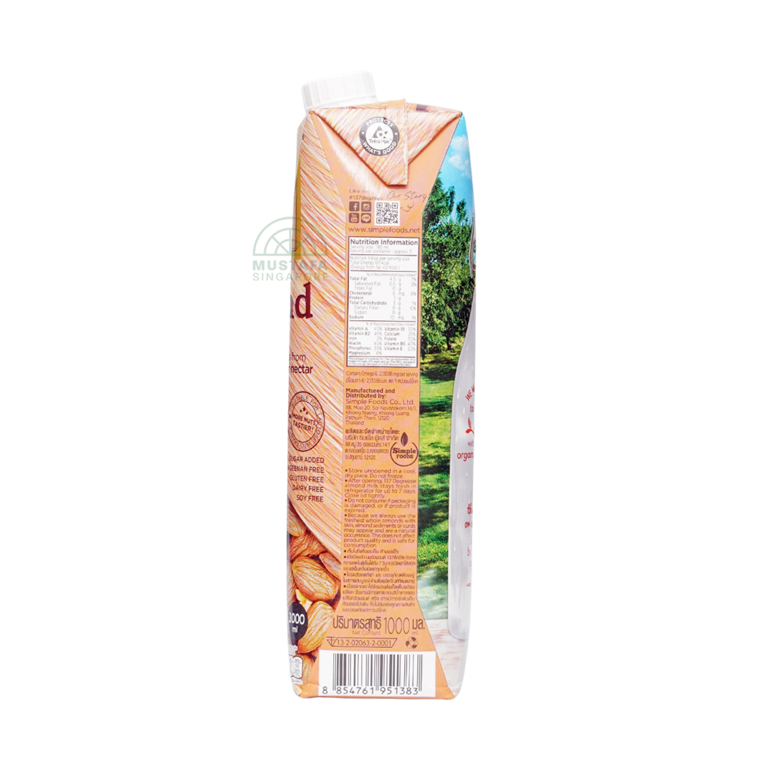 137 Degrees® Almond Milk Original 1L