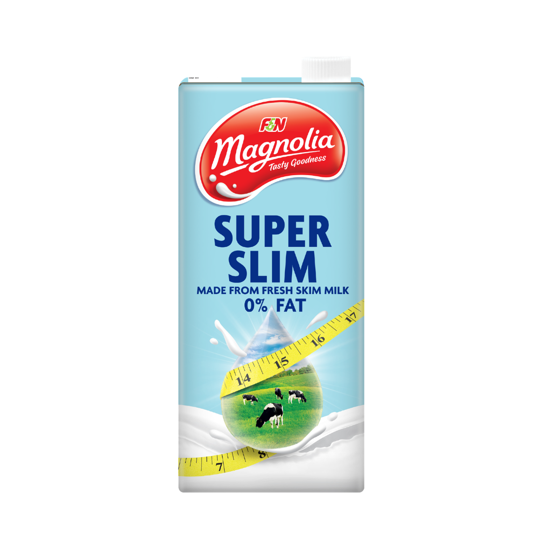 F&N Magnolia Super Slim UHT 0% Fat 1L