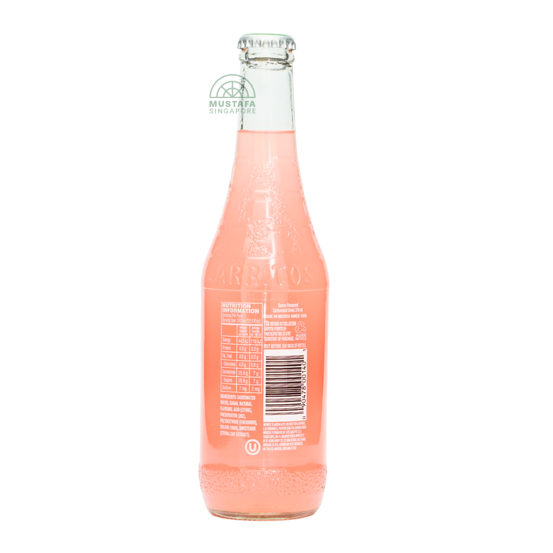 Jarritos Guava Natural Flavour Soda 370g