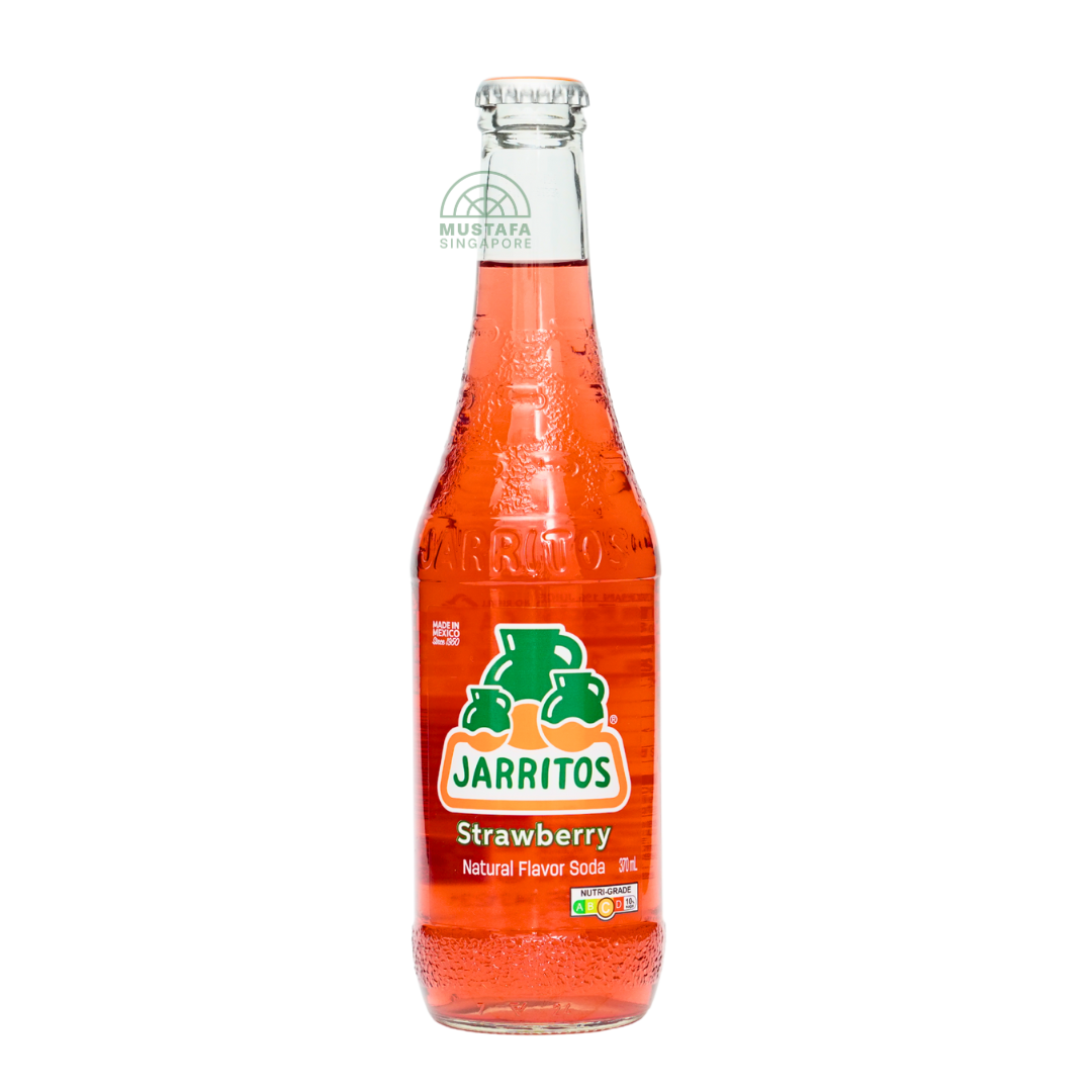 Jarritos Strawberry Natural Flavour Soda 370g