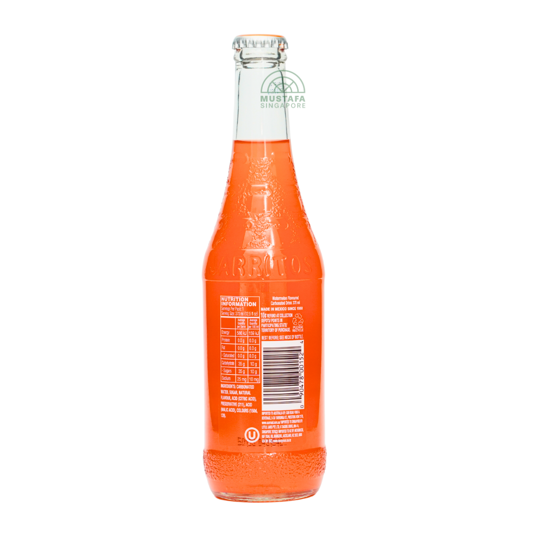 Jarritos Watermelon Natural Flavour Soda 370g