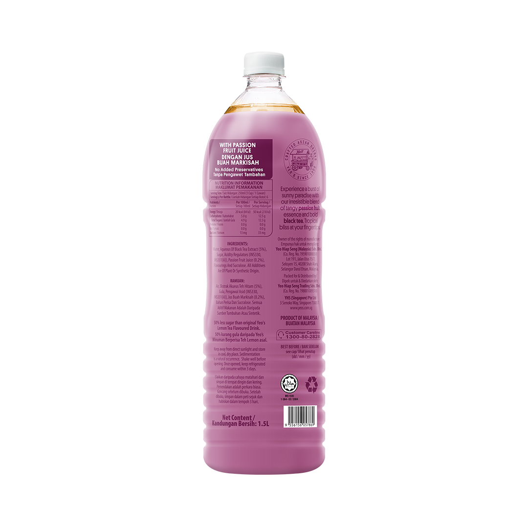 Yeo's Passion Fruit Tea 1.5L