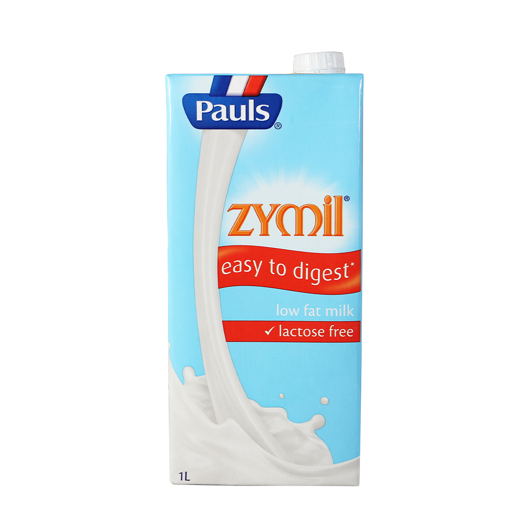 Pauls Zymil Lactose Free Low Fat Milk 1L