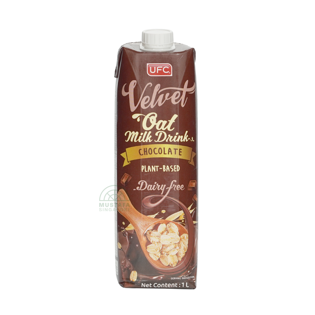 UFC Velvet Oat Milk Drink Chocolate Plant Based Dairy free 1L