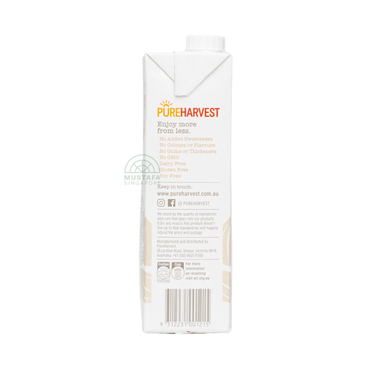 Pure Harvest Organic Almond Unsweeted 1L Pure Harvest Organic Almond Unsweeted 1L