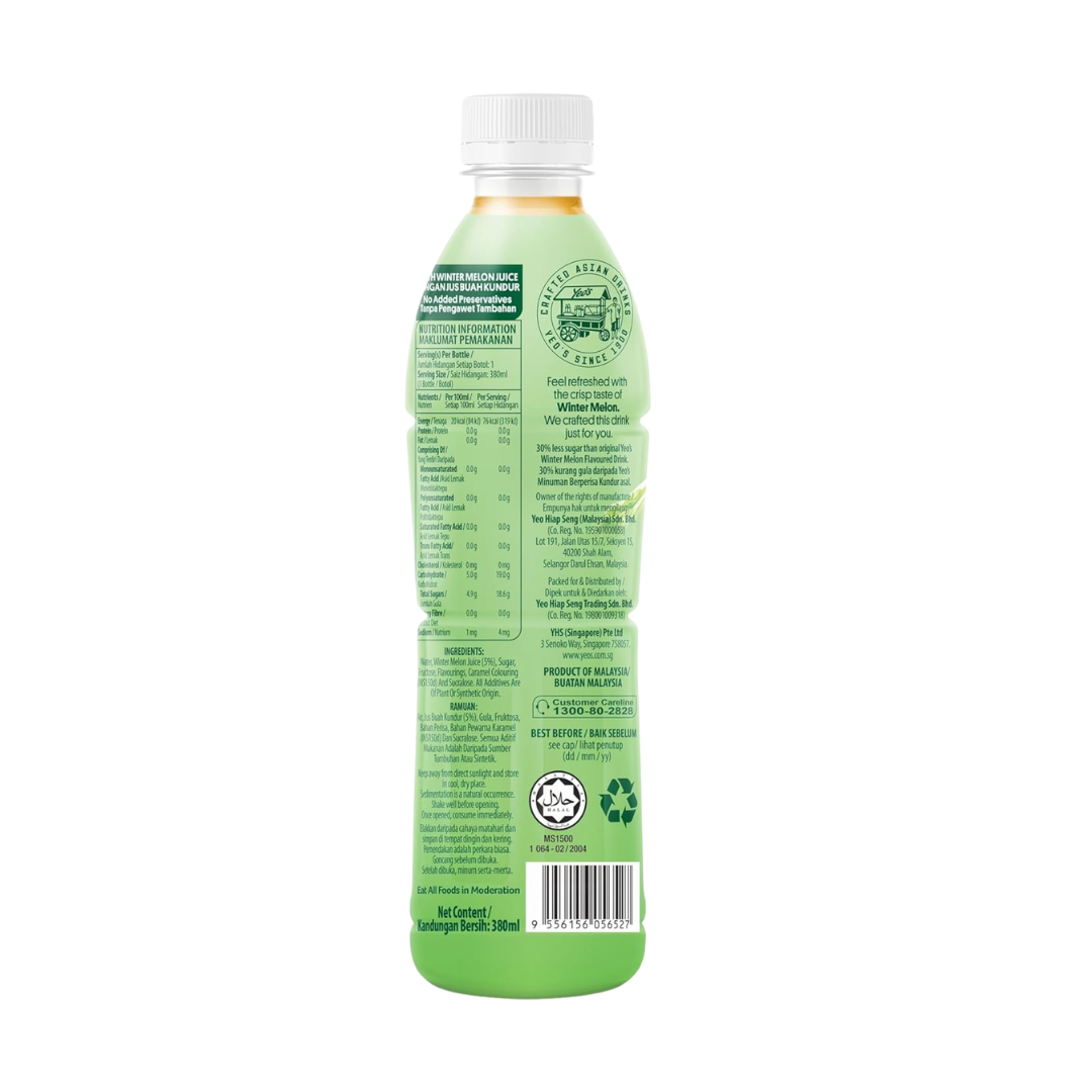 Yeo's Wintermelon Flavoured Drink 380ml