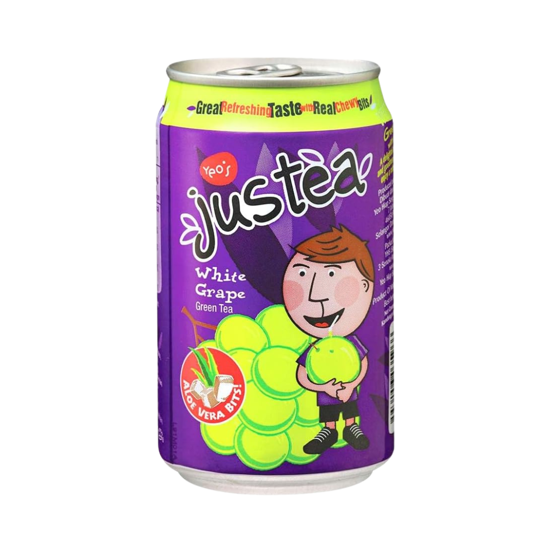 Yeo's Justea Grape Aloe Can 300ml