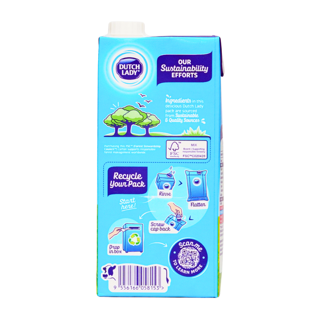 Dutch Lady Full Cream Milk 1L