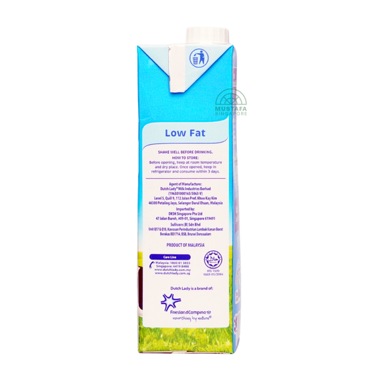 Dutch Lady Low Fat Milk 1L Dutch Lady Low Fat Milk 1L