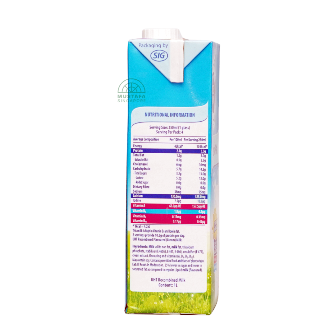 Dutch Lady Low Fat Milk 1L