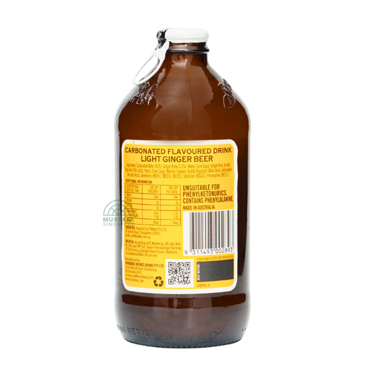 Bundaberg Light Ginger Beer 375ml