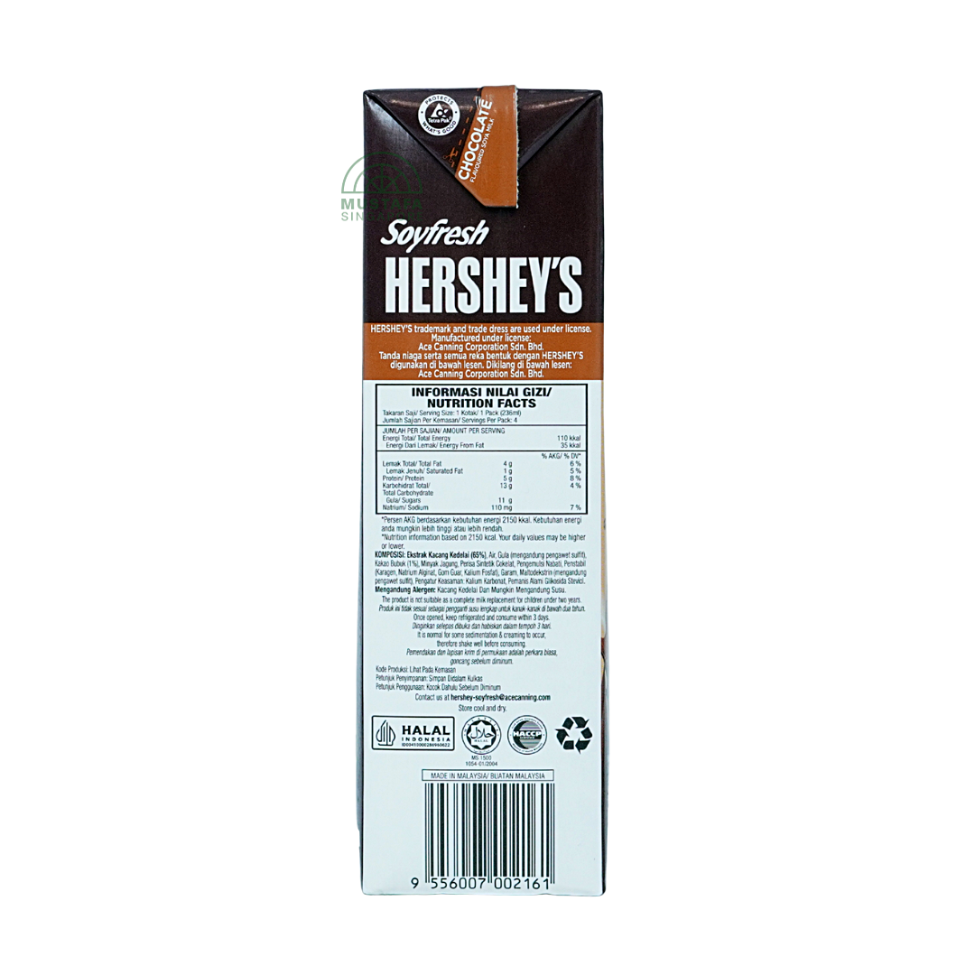 Hershey's Soyfresh Chocolate Soya Milk 946ml