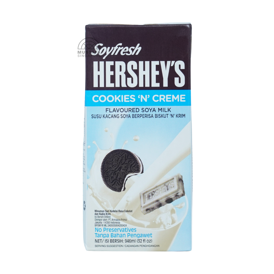 Soyfresh Hershey's Cookies 'N' Creme Flavoured Soya Milk 1L