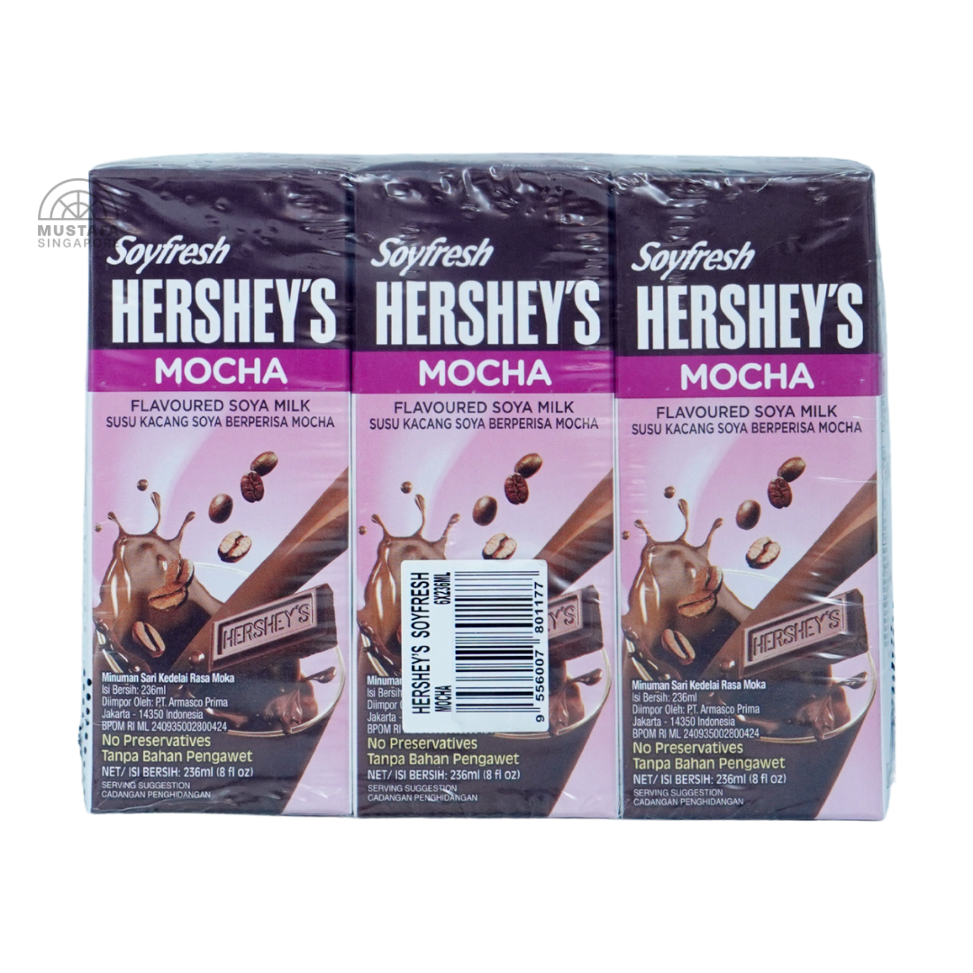 Soyfresh Hershey's Mocha Flavoured Soya Milk 6 x 236ml