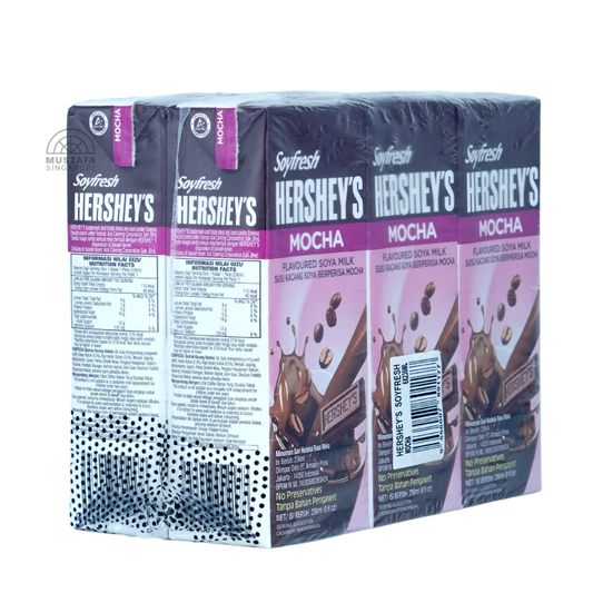 Soyfresh Hershey's Mocha Flavoured Soya Milk 6 x 236ml Soyfresh Hershey's Mocha Flavoured Soya Milk 6 x 236ml