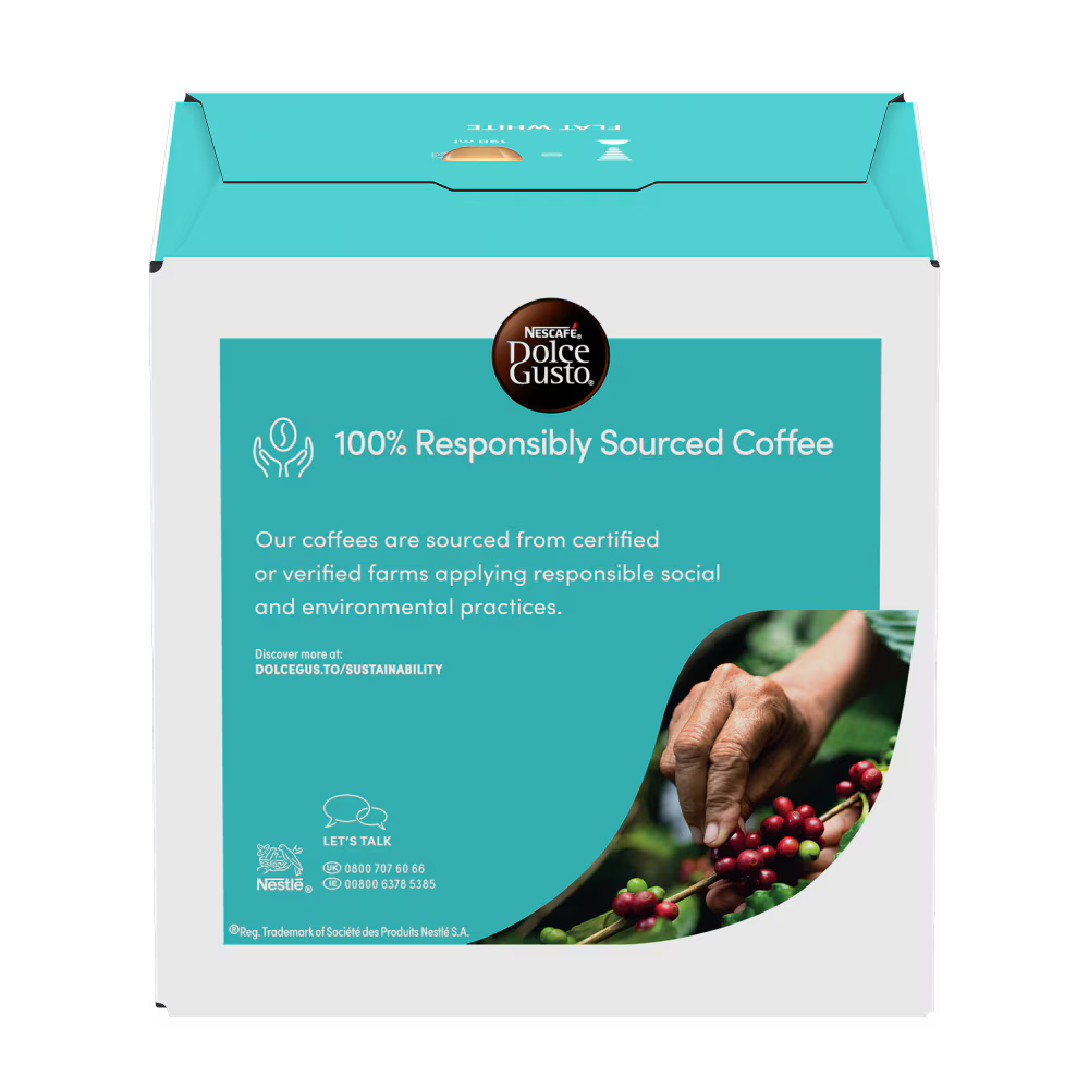 Nescafé Dolce Gusto Flat White Capsules 16s