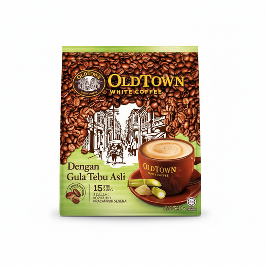 Old Town 3-in-1 Instant White Coffee 540g (Cane Sugar) Old Town 3-in-1 Instant White Coffee 540g (Cane Sugar)