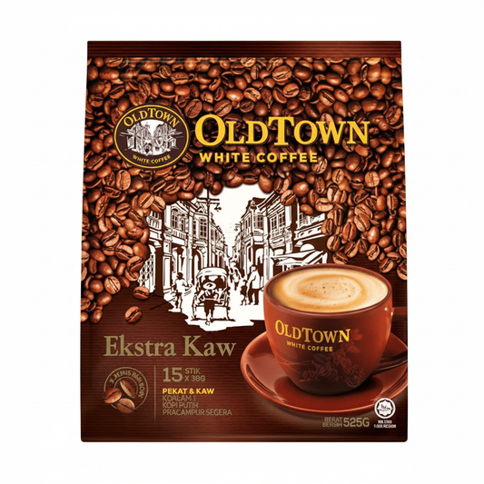 Old Town 3-in-1 Instant White Coffee 525g (Extra Rich) Old Town 3-in-1 Instant White Coffee 525g (Extra Rich)