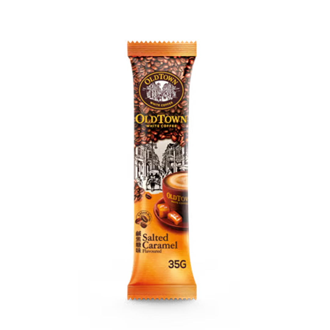 Old Town 3-in-1 Instant White Coffee 525g (Salted Caramel)