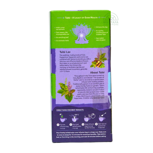 Organic India Tulsi Lax 45.00g 25 Infusion Bags