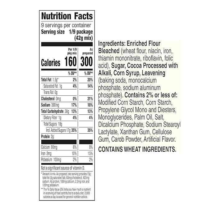 Betty Crocker Super Moist Cake Mix Dark Chocolate 375g