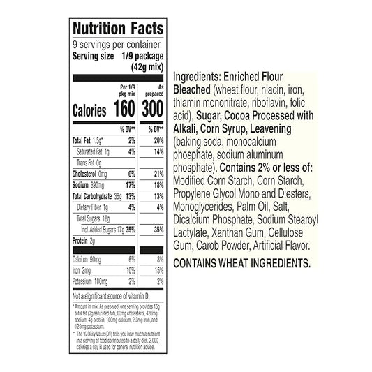 Betty Crocker Super Moist Cake Mix Dark Chocolate 375g