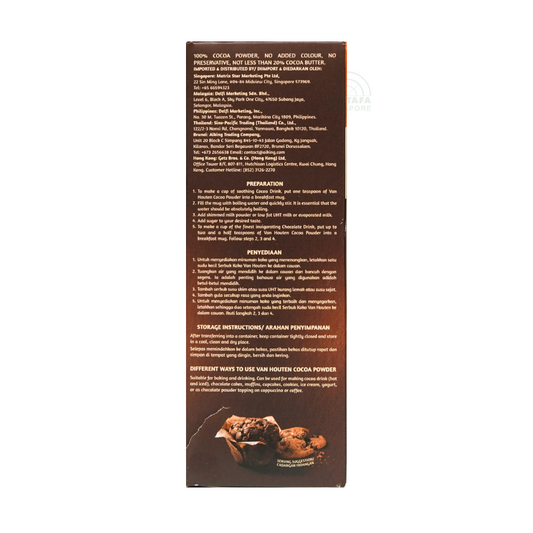 Van Houten 100% Cocoa Powder 350g
